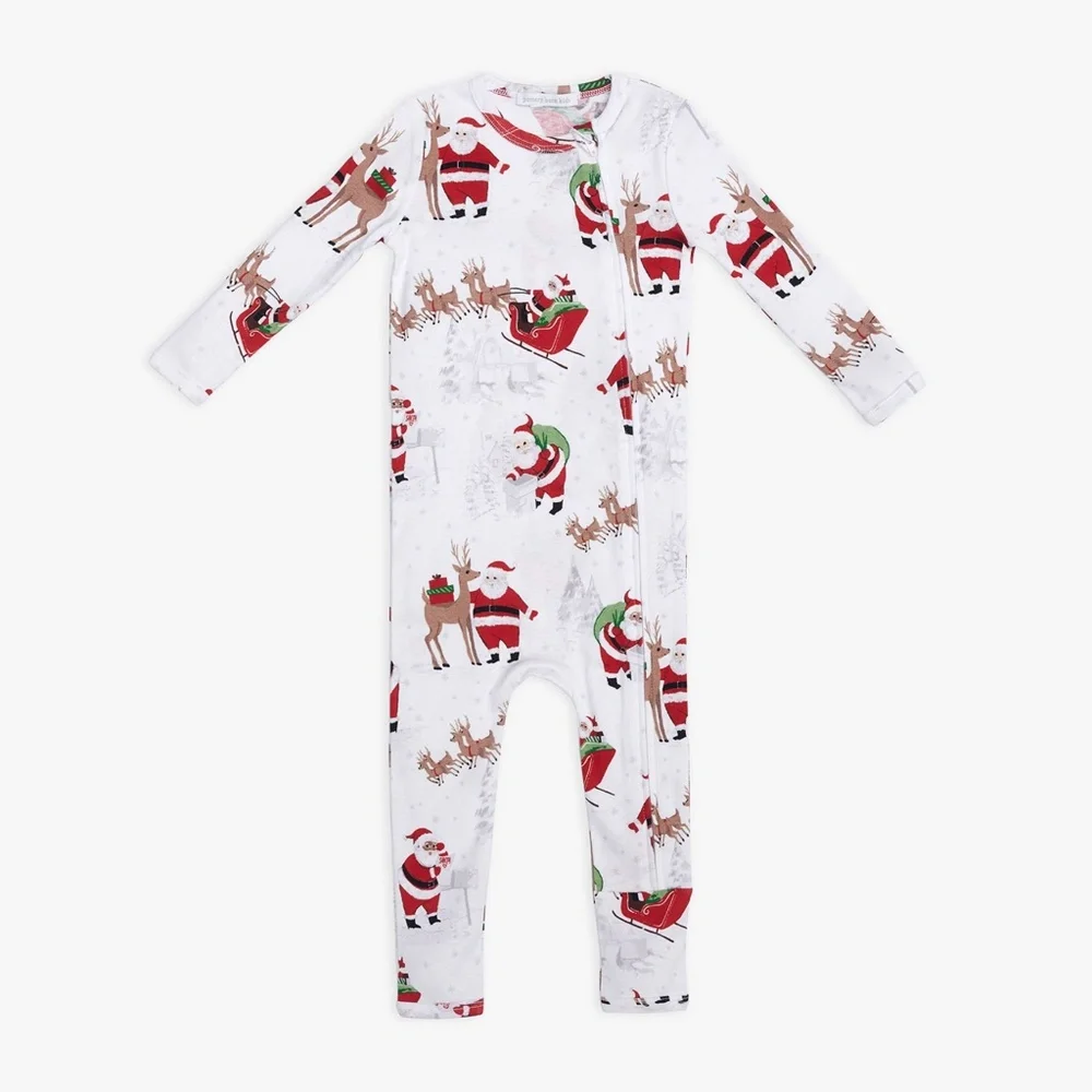 Heritage Santa Organic Cotton Baby Pajama - PBK